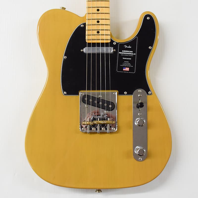 Fender American Professional II Telecaster - Butterscotch Blonde with Maple  Fingerboard