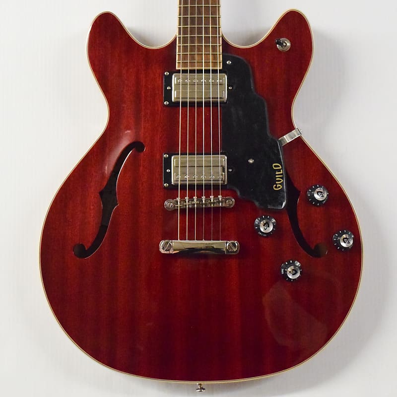 Guild Starfire I DC Semi-hollow Electric Guitar – Cherry Red – The