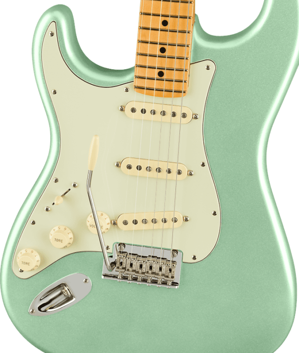 Fender American Professional II Stratocaster® Left-Hand (DEMO) - Mystic Surf Green