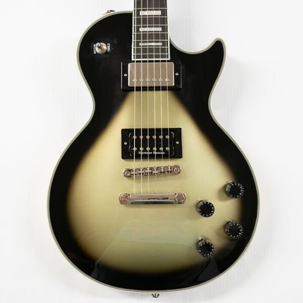 Epiphone Adam Jones Les Paul Custom Art Collection Electric Guitar - Ernst Fuchs' "Anti-Laokoon", Antique Silverburst