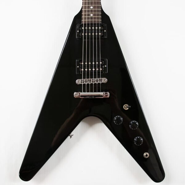 Gibson 80s Flying V Solidbody Electric Guitar - Ebony