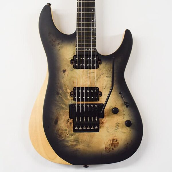 Schecter Reaper-6 FR - Satin Charcoal Burst