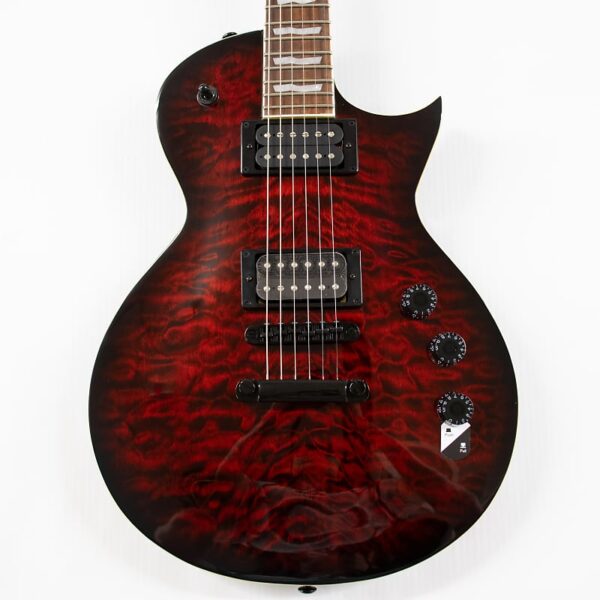 ESP LTD Eclipse EC-256QM Electric Guitar - See Thru Black Cherry Sunburst