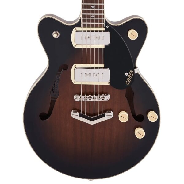 Gretsch G2655-P90 Streamliner Center Block Jr. Double-Cut P90 Electric Guitar - Brownstone
