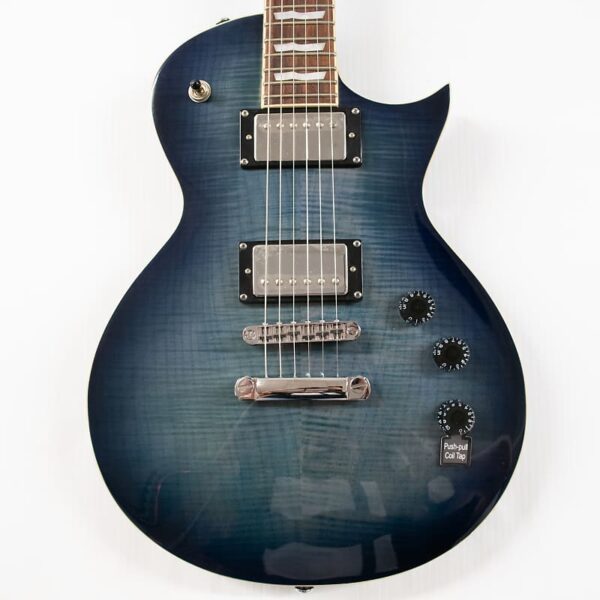 ESP LTD EC-256FM - See Thru Cobalt Blue