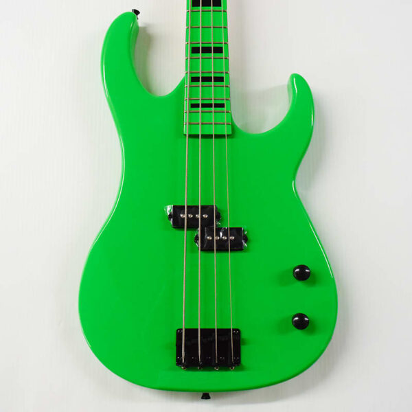 Dean Custom Zone 4-String Bass Guitar - Nuclear Green