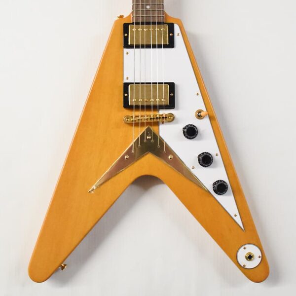Epiphone 1958 Korina Flying V Electric Guitar - Natural