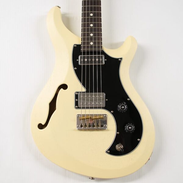 PRS Satin S2 Vela Semi-Hollow Electric Guitar - Antique White