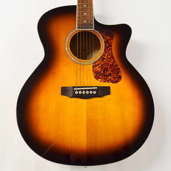 Guild F-250CE Deluxe Acoustic-Electric Guitar (DEMO) - Antique Burst