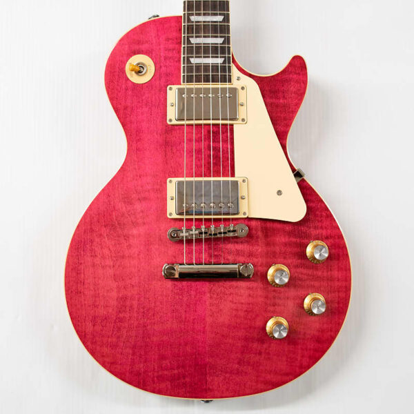 Gibson Les Paul Standard '60s Figured Top Electric Guitar - Trans Fuchsia