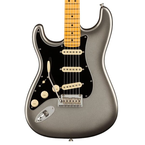 Fender American Professional II Stratocaster Left-handed (DEMO) - Mercury with Maple Fingerboard