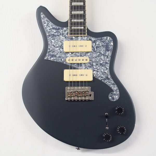 D'Angelico Premier Series Bob Weir Bedford Solidbody Electric Guitar with Tremolo - Matte Stone