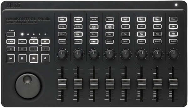 Korg nanoKontrol Studio Mobile MIDI Control Surface