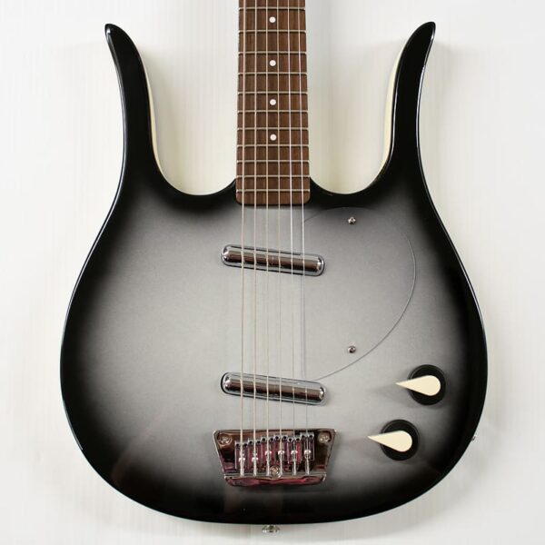 Danelectro Longhorn Baritone Electric Guitar - Black Burst