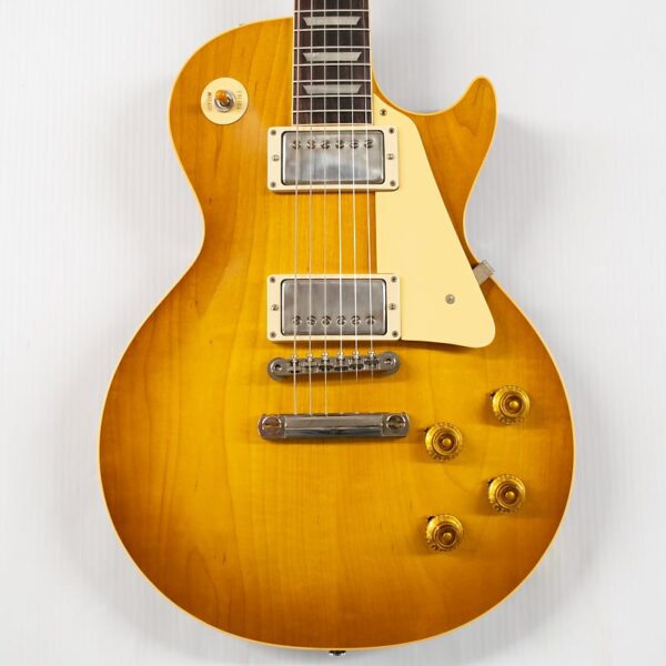 Gibson Custom 1958 Les Paul Standard Reissue VOS Electric Guitar - Lemon Burst