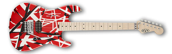 EVH Striped Series  Red, Black, and White