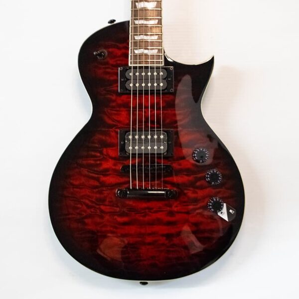 ESP LTD Eclipse EC-256QM Electric Guitar - Black Cherry Sunburst