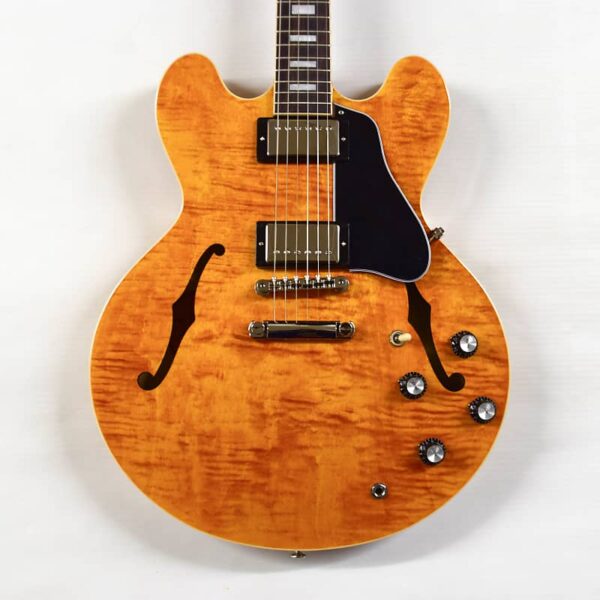 Gibson ES-335 Figured Semi-hollow body Electric Guitar - Honey Amber