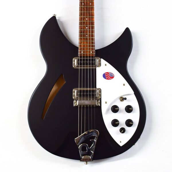 Rickenbacker 330 Thinlline 2024 - Matte Black