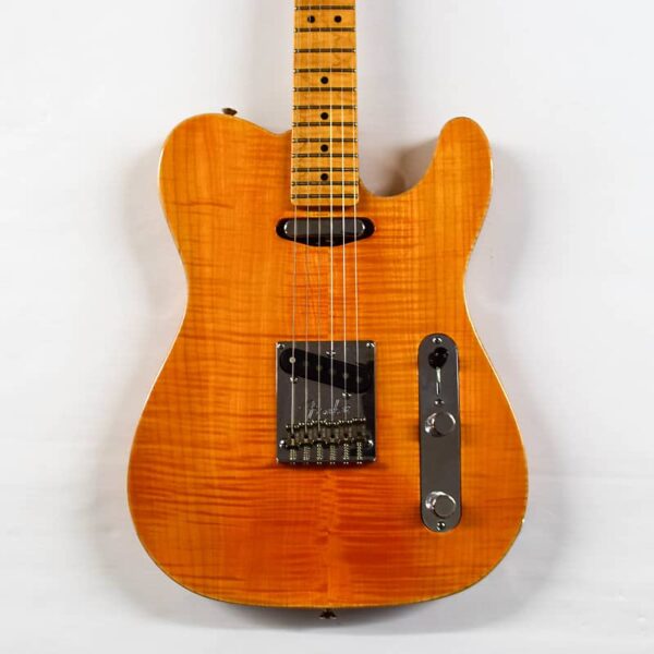 Fender American Select Series Carved Top Maple Telecaster Amber