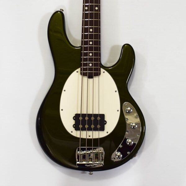 Ernie Ball Music Man StingRay Special H 4-String Bass Guitar Fallout Green