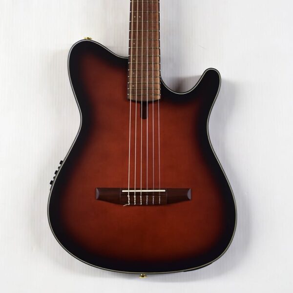 Ibanez FRH10N Thinline Acoustic-Electric Guitar- Brown Sunburst