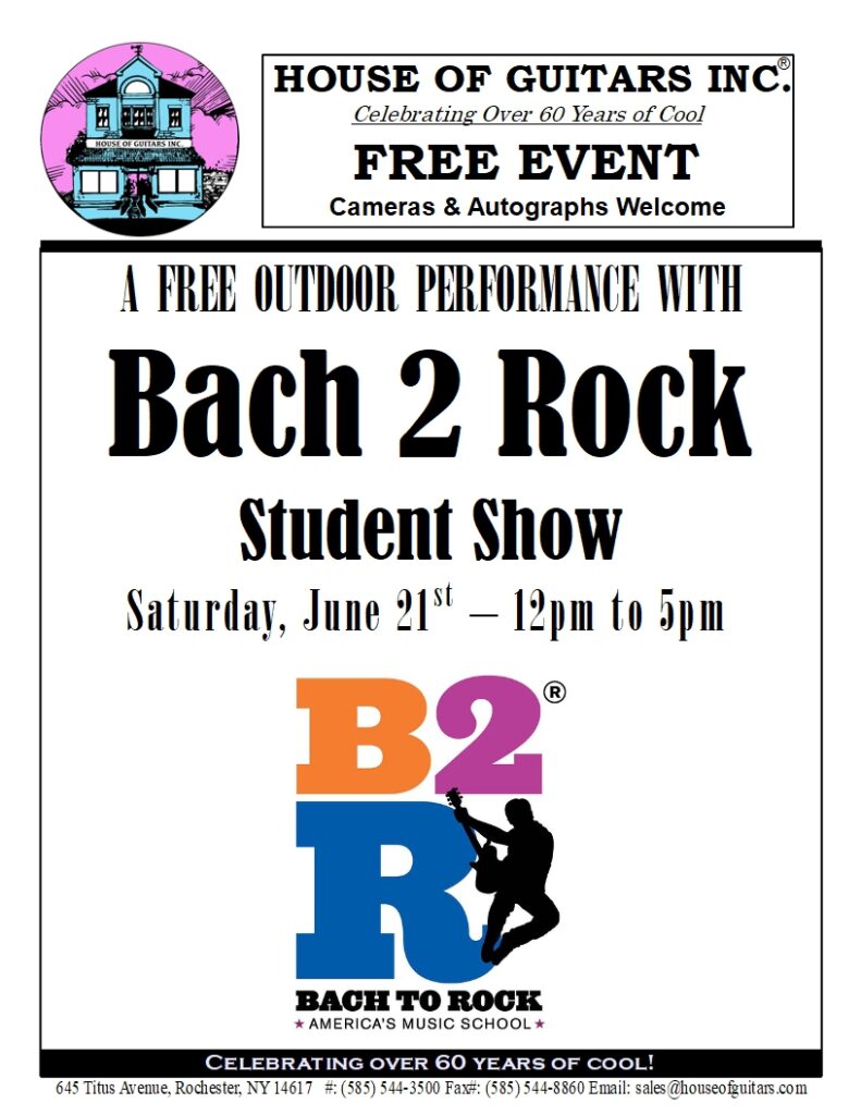 Bach 2 Rock Student Show