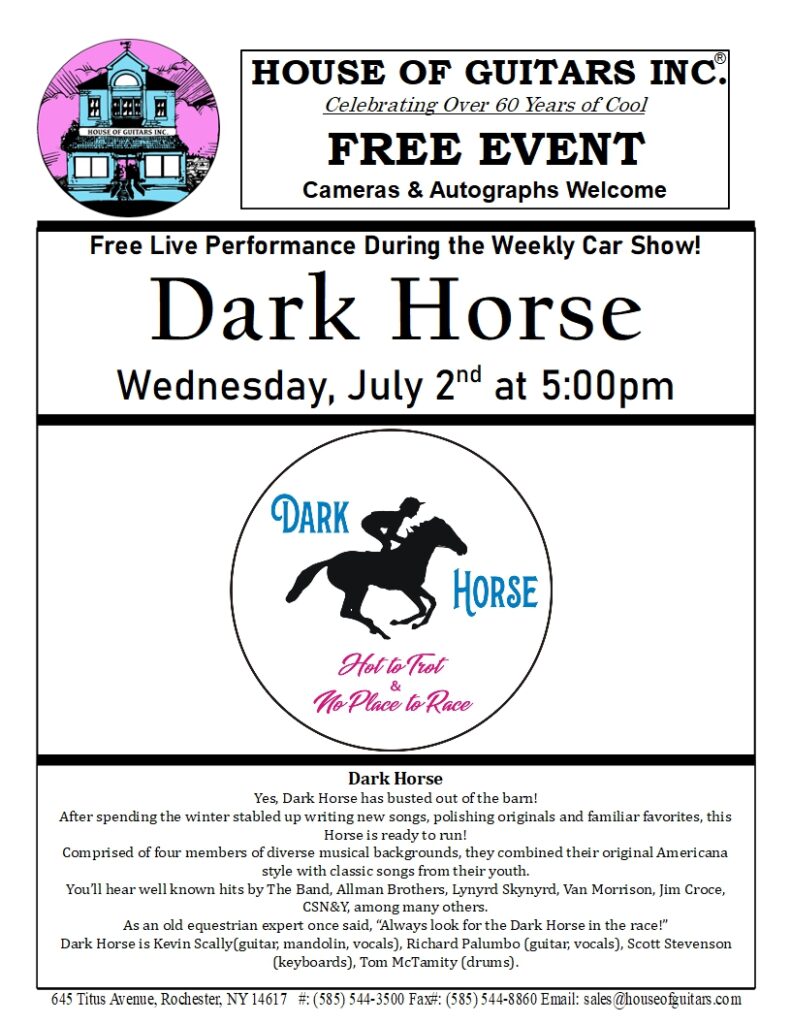 Dark Horse Car Show Performance