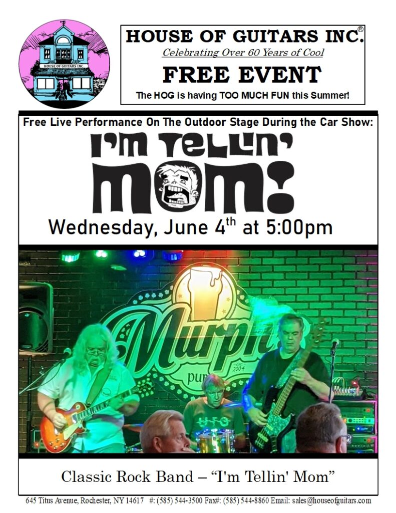 I\'m Tellin\' Mom Car Show Performance