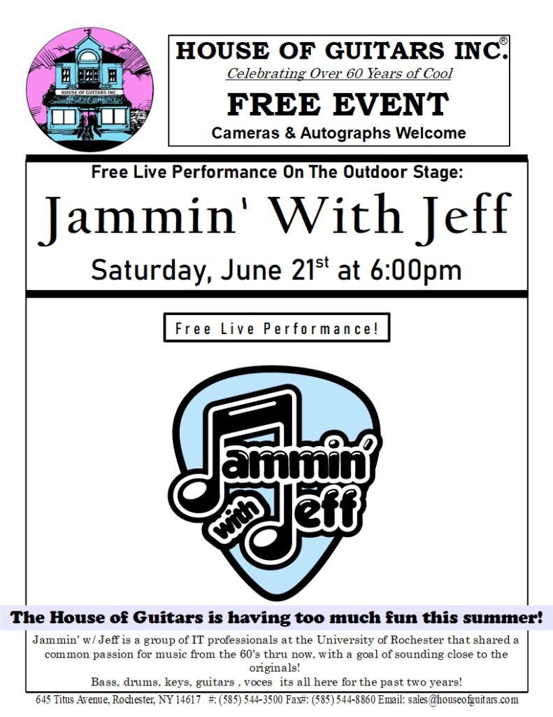 Jammin\' With Jeff Live Performance