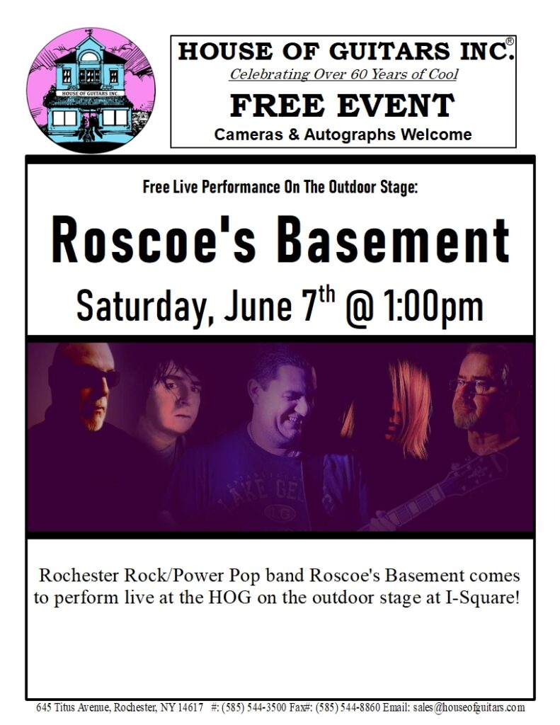 Roscoe\'s Basement Live Performance