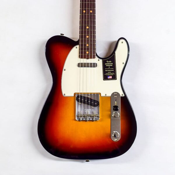 Fender American Vintage II 1963 Telecaster Electric Guitar - 3-tone Sunburst