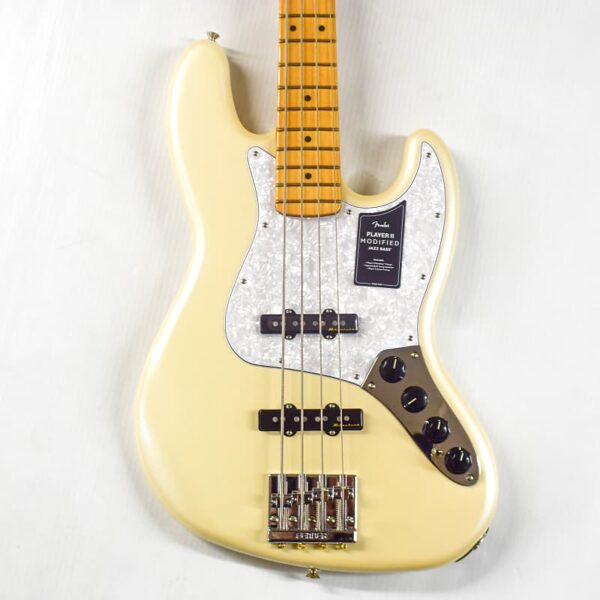 Fender Player II Modified Active Jazz Bass - Olympic Pearl, Maple Fingerboard