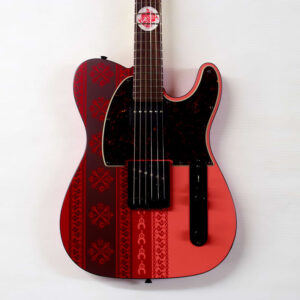 Fender Monster Hunter Telecaster Electric Guitar - Rathalos Red