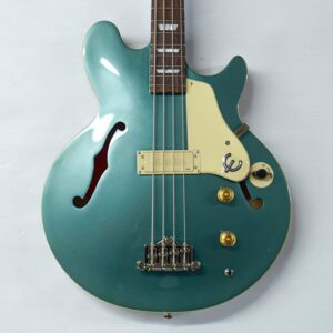 Epiphone Jack Casady Signature Bass with Laurel Fretboard - Faded Pelham Blue