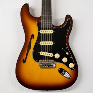 Fender Limited-edition Suona Stratocaster Thinline (DEMO) - Violin Burst