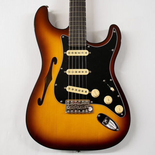 Fender Limited-edition Suona Stratocaster Thinline (DEMO) - Violin Burst