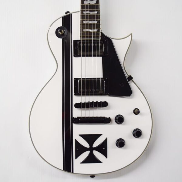 ESP LTD James Hetfield Iron Cross SW - Snow White