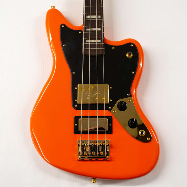 Fender Mike Kerr Jaguar Signature Bass Guitar - Tiger's Blood Orange