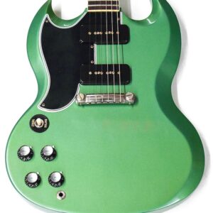 Gibson  Custom 1963 Reissue SG Special Left Handed - Iverness Green (REPAIRED NECK)