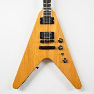 Gibson Dave Mustaine Flying V EXP Electric Guitar 2022 - Antique Natural