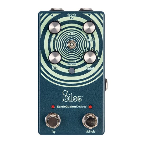 EarthQuaker Devices Silos Multi-generational Time Reflection Delay Pedal