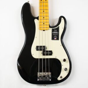 Fender American Professional II Precision Bass - Black with Maple Fingerboard