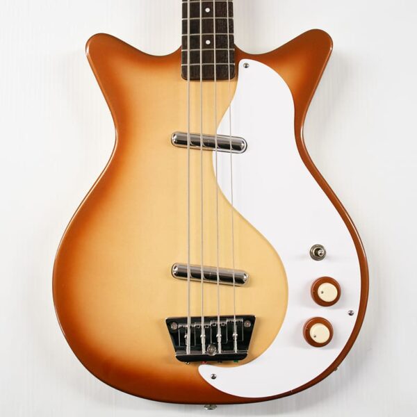 Danelectro '59DC Long Scale Bass Guitar - Copper Burst
