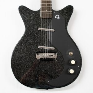 Danelectro Blackout 59 Electric Guitar - Black Metal Flake