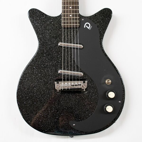 Danelectro Blackout 59 Electric Guitar - Black Metal Flake