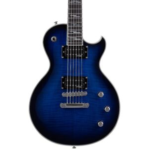 Schecter Solo-II Supreme Electric Guitar See Thru Blue Burst