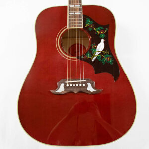 Gibson Dove Acoustic-electric Guitar - Wine Red