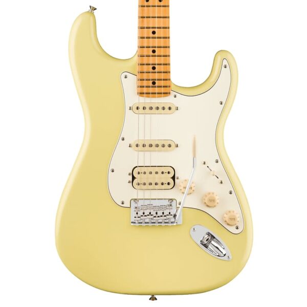 Fender Player II Stratocaster HSS Electric Guitar - Hialeah Yellow with Maple Fingerboard