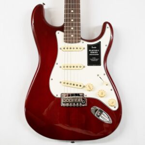 Fender Player II Stratocaster Electric Guitar - Transparent Cherry Burst with Rosewood Fingerboard